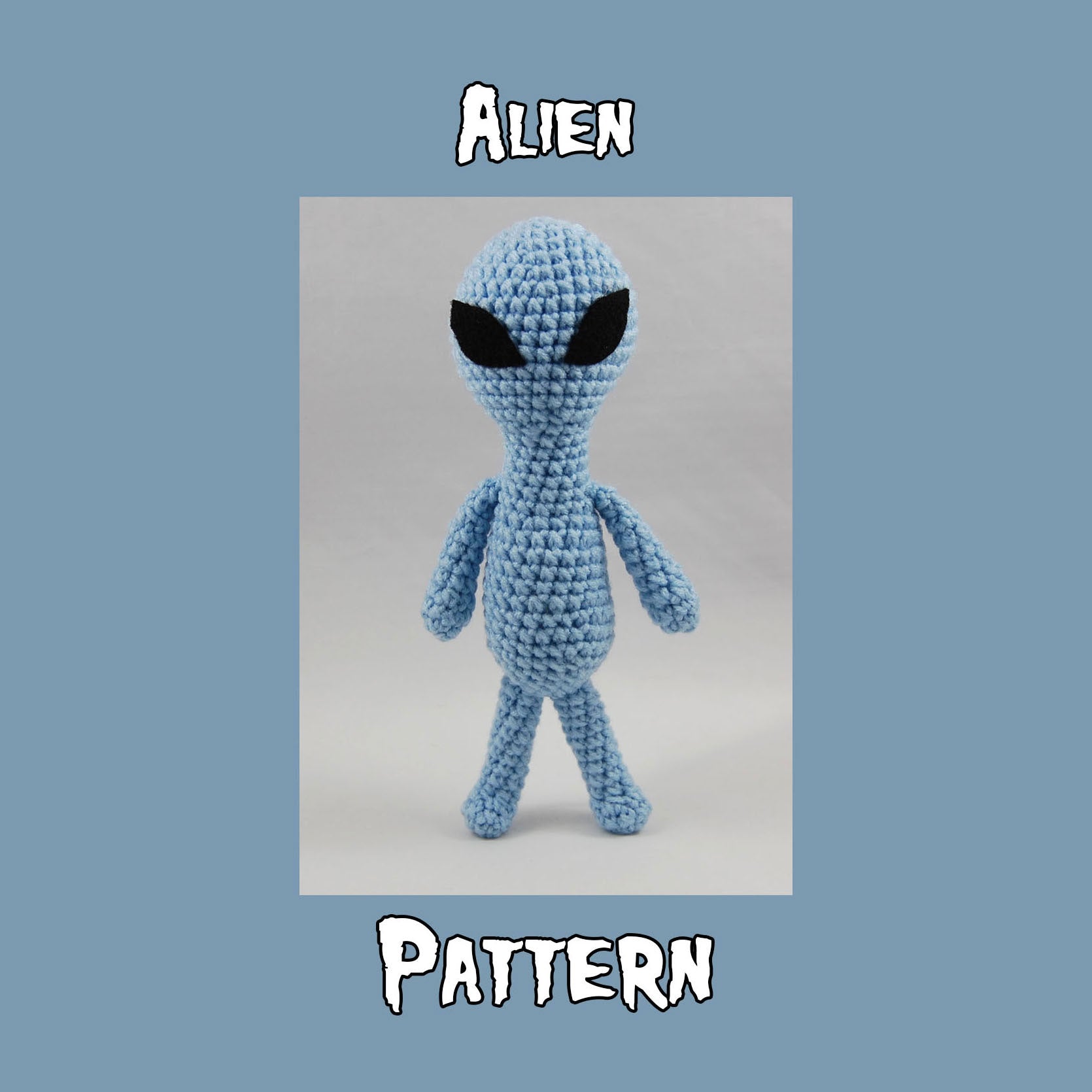 Alien Crochet Pattern – MadebyJody666