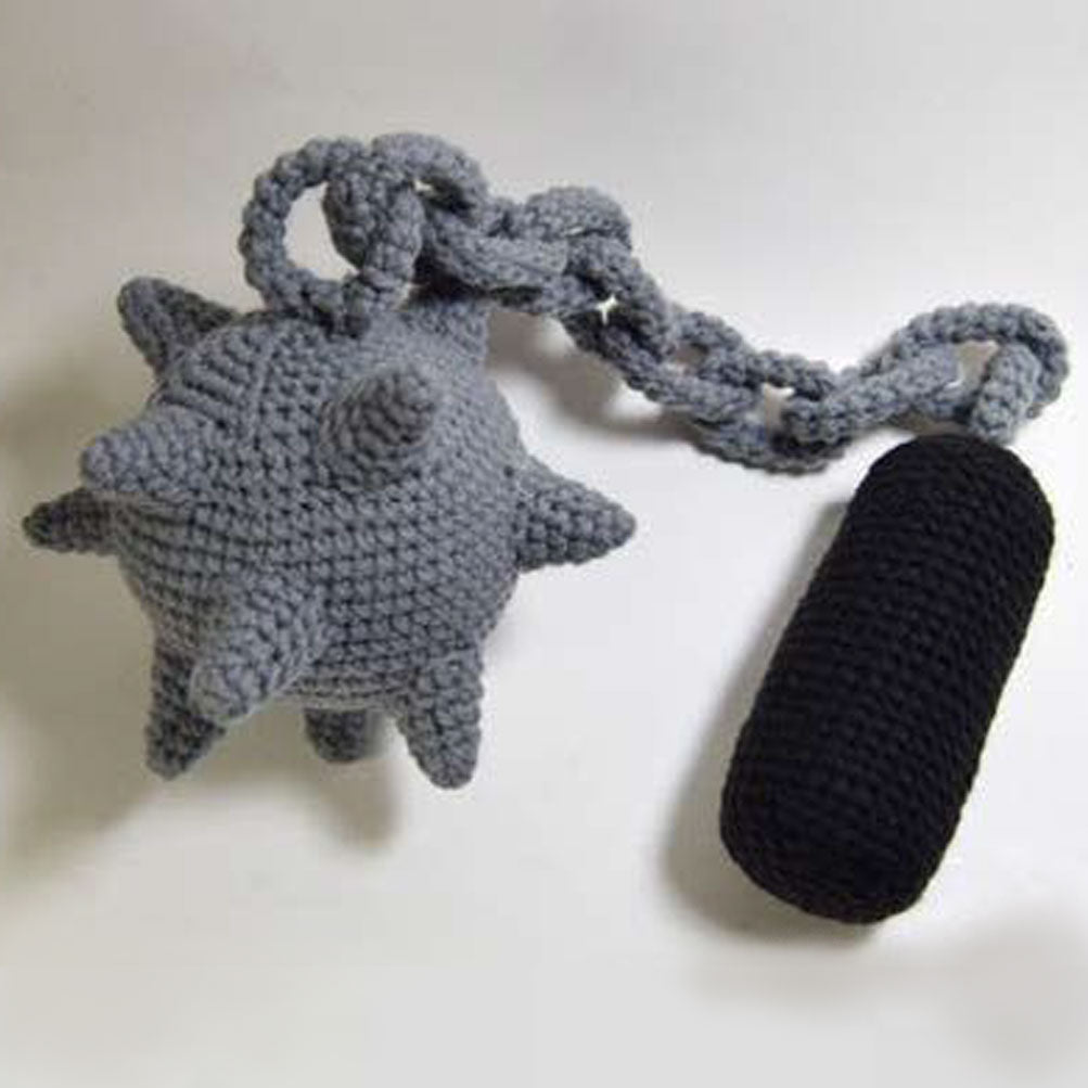 Flail Crochet Pattern + Coloring Page