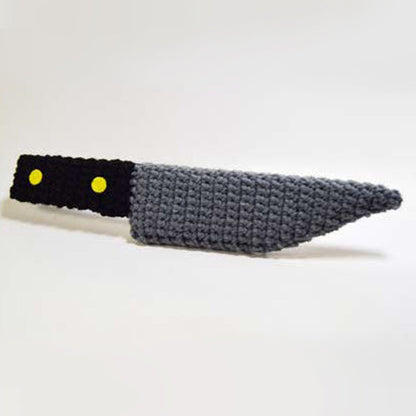 Kitchen Knife Crochet Pattern + Coloring Page