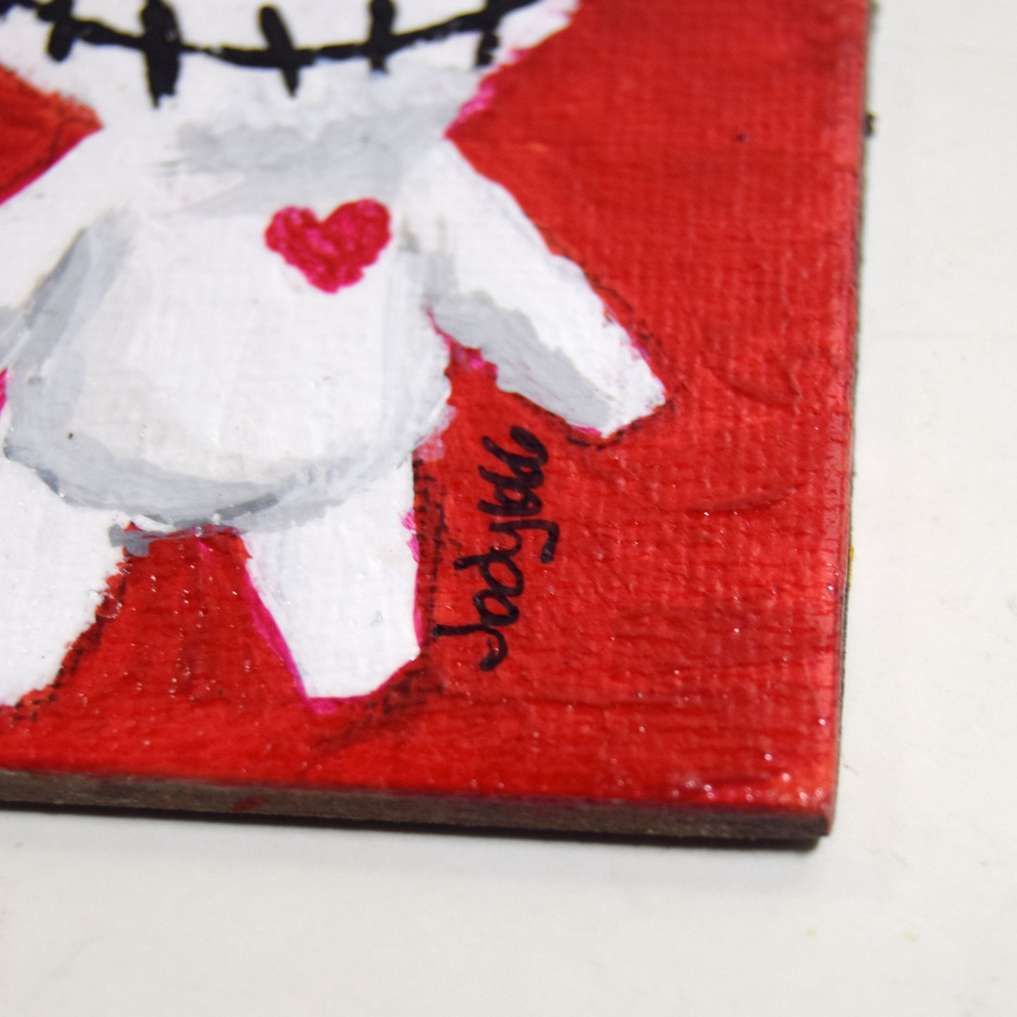 Voodoo Doll Small Canvas Panel