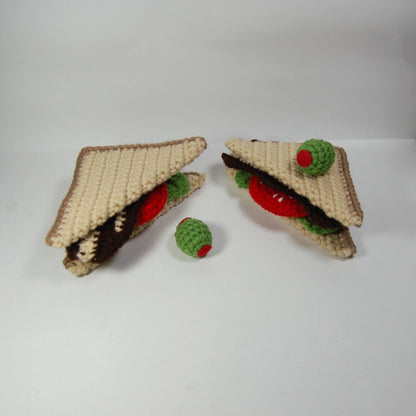 BLT Sandwich Amigurumi (made to order)