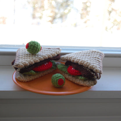 BLT Sandwich Amigurumi (made to order)